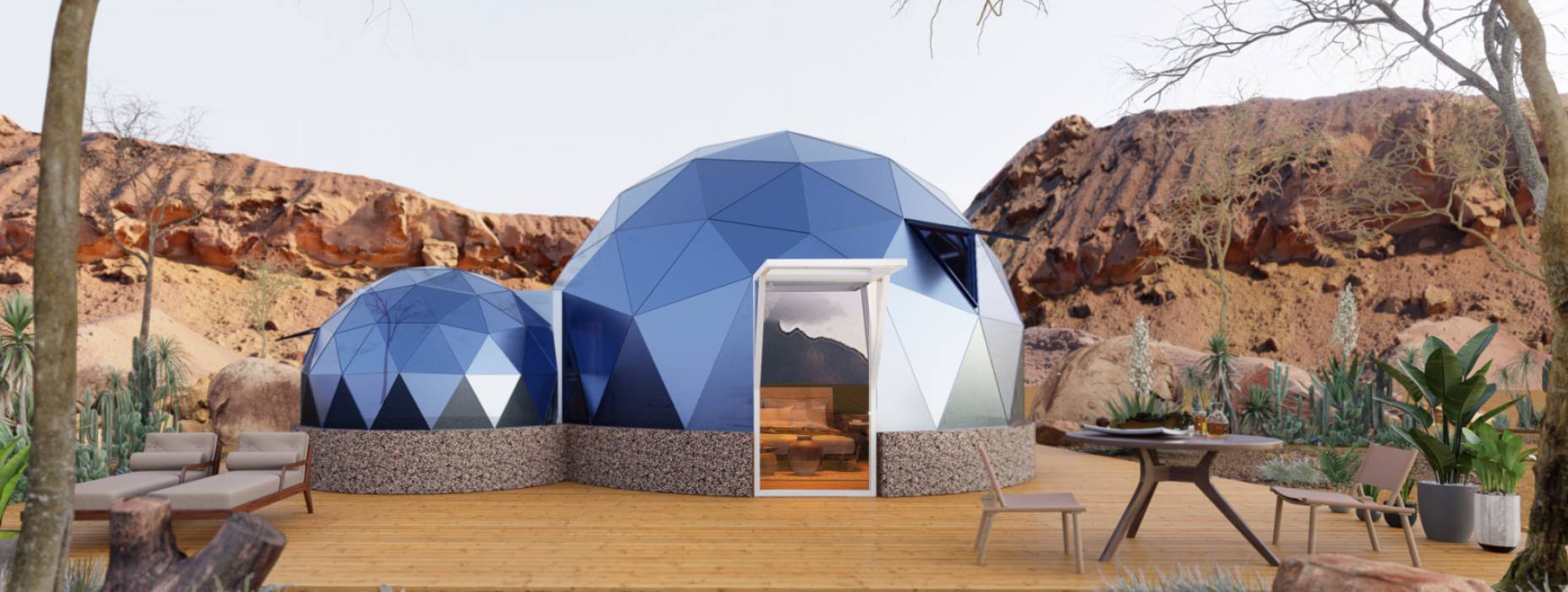 玉林球形智能光伏玻璃星空房